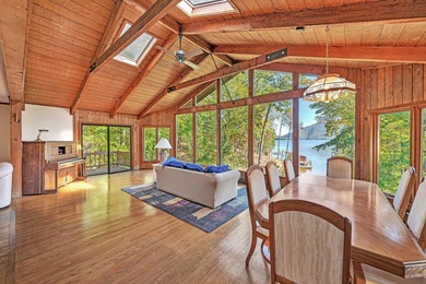 Million-dollar views of Smith Mountain and the lake from this on Mariners Landing Golf and Country Club in Virginia - for sale on GolfHomes.com, golf home, golf lot