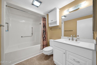 This unique 3 bedroom, 3 bath North/South facing home in Sun on Union Hills Country Club in Arizona - for sale on GolfHomes.com, golf home, golf lot