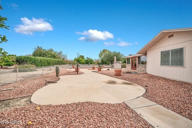 This unique 3 bedroom, 3 bath North/South facing home in Sun on Union Hills Country Club in Arizona - for sale on GolfHomes.com, golf home, golf lot