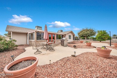 This unique 3 bedroom, 3 bath North/South facing home in Sun on Union Hills Country Club in Arizona - for sale on GolfHomes.com, golf home, golf lot
