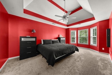 Tucked at the end of a quiet cul-de-sac and backing up to on Canongate At Eagle Watch Golf Club in Georgia - for sale on GolfHomes.com, golf home, golf lot
