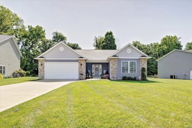 This beautiful four-bedroom, three-bathroom ranch-style home on Bloomington Country Club in Indiana - for sale on GolfHomes.com, golf home, golf lot