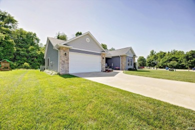 This beautiful four-bedroom, three-bathroom ranch-style home on Bloomington Country Club in Indiana - for sale on GolfHomes.com, golf home, golf lot