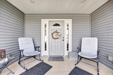 This beautiful four-bedroom, three-bathroom ranch-style home on Bloomington Country Club in Indiana - for sale on GolfHomes.com, golf home, golf lot