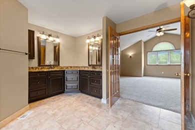 Enjoy golf course living in this spacious 4-bed, 3.5-bath on Ankeny Golf and Country Club in Iowa - for sale on GolfHomes.com, golf home, golf lot