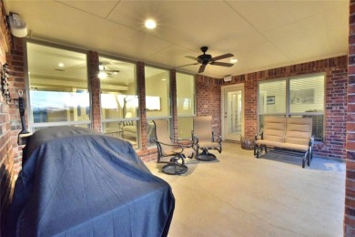 Rate takeoffs and landings from your back patio!  This lovely on Pecan Plantation Country Club in Texas - for sale on GolfHomes.com, golf home, golf lot