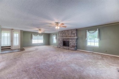 Discover the potential in this spacious 2-story ranch style home on The Canyons At Blackjack Ridge in Oklahoma - for sale on GolfHomes.com, golf home, golf lot