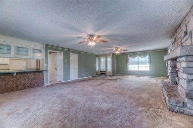 Discover the potential in this spacious 2-story ranch style home on The Canyons At Blackjack Ridge in Oklahoma - for sale on GolfHomes.com, golf home, golf lot