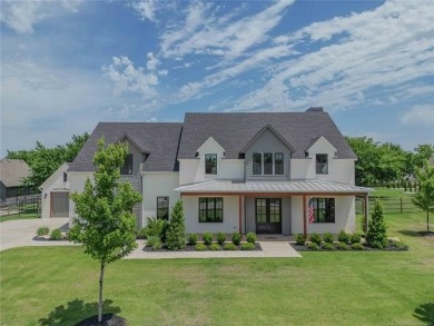 Welcome to your dream home! This exclusive Sixth Day home has 5 on The Patriot in Oklahoma - for sale on GolfHomes.com, golf home, golf lot