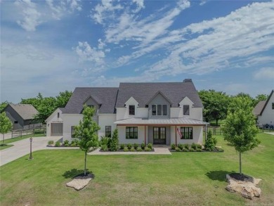 Welcome to your dream home! This exclusive Sixth Day home has 5 on The Patriot in Oklahoma - for sale on GolfHomes.com, golf home, golf lot