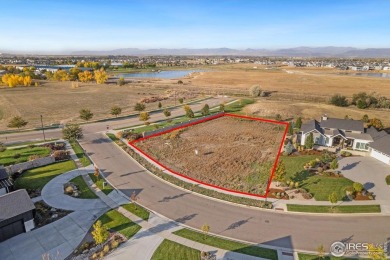 Simply gorgeous building lot, over a half acre, with mountain on Harmony Golf Club in Colorado - for sale on GolfHomes.com, golf home, golf lot