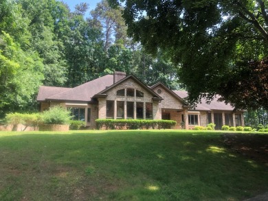 Beautiful ranch custom home on 4.6 wooded acres in Highland on Nob North Golf Course in Georgia - for sale on GolfHomes.com, golf home, golf lot