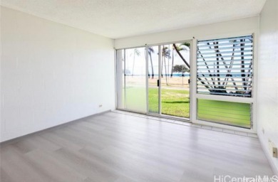 Brand NEW AC ! a beachfront condo, on a lagoon in Hawaii! GROUND on Makaha Valley Country Club in Hawaii - for sale on GolfHomes.com, golf home, golf lot