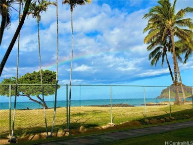 Brand NEW AC ! a beachfront condo, on a lagoon in Hawaii! GROUND on Makaha Valley Country Club in Hawaii - for sale on GolfHomes.com, golf home, golf lot