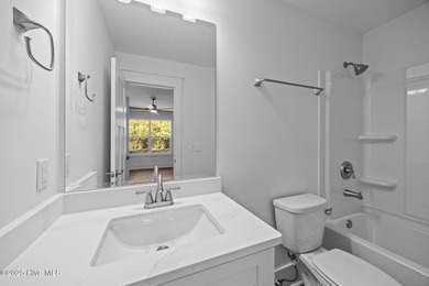 Welcome home to this amazing new construction home MOVE IN READY on Lockwood Folly Country Club in North Carolina - for sale on GolfHomes.com, golf home, golf lot