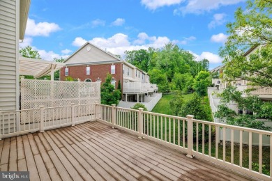 This Generous Town Home boasts over 3300 square feet of living on Lake Presidential Golf Club in Maryland - for sale on GolfHomes.com, golf home, golf lot