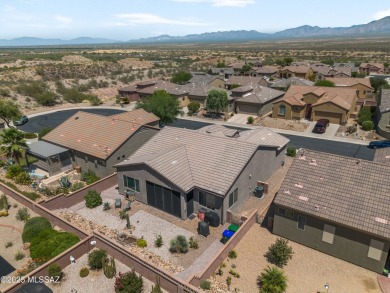 Immaculate San Bernardino model, built in 2021, brimming with on Canoa Ranch Golf Club in Arizona - for sale on GolfHomes.com, golf home, golf lot