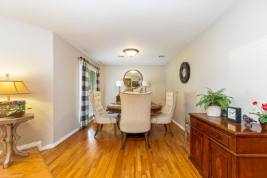 Surrounded by mature trees on a peaceful lot, this home blends on The Coves Golf Course in Oklahoma - for sale on GolfHomes.com, golf home, golf lot