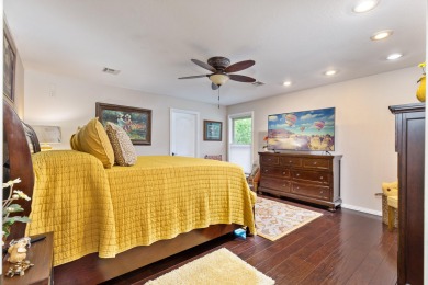 Surrounded by mature trees on a peaceful lot, this home blends on The Coves Golf Course in Oklahoma - for sale on GolfHomes.com, golf home, golf lot