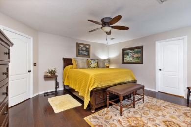 Surrounded by mature trees on a peaceful lot, this home blends on The Coves Golf Course in Oklahoma - for sale on GolfHomes.com, golf home, golf lot