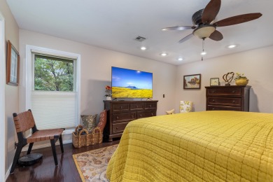 Surrounded by mature trees on a peaceful lot, this home blends on The Coves Golf Course in Oklahoma - for sale on GolfHomes.com, golf home, golf lot