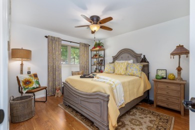 Surrounded by mature trees on a peaceful lot, this home blends on The Coves Golf Course in Oklahoma - for sale on GolfHomes.com, golf home, golf lot