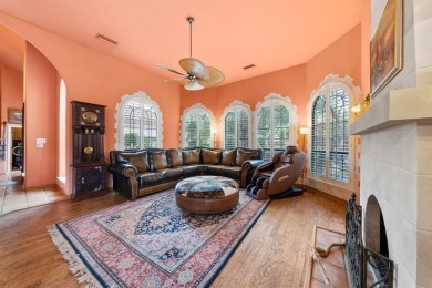 Welcome to this stunning Mediterranean-inspired retreat located on Hackberry Creek Country Club in Texas - for sale on GolfHomes.com, golf home, golf lot