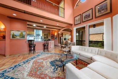 Welcome to this stunning Mediterranean-inspired retreat located on Hackberry Creek Country Club in Texas - for sale on GolfHomes.com, golf home, golf lot