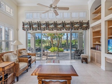 This stunning villa home, located in the highly desirable Mira on Bonita Bay West in Florida - for sale on GolfHomes.com, golf home, golf lot