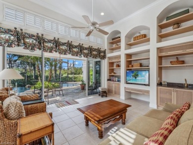 This stunning villa home, located in the highly desirable Mira on Bonita Bay West in Florida - for sale on GolfHomes.com, golf home, golf lot