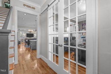 Sophisticated and immaculately maintained, this 3,639 sq. ft on The Club At Twelve Oaks in North Carolina - for sale on GolfHomes.com, golf home, golf lot