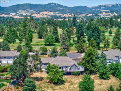 Stunning home nestled on a beautifully landscaped almost on Roseburg Country Club in Oregon - for sale on GolfHomes.com, golf home, golf lot
