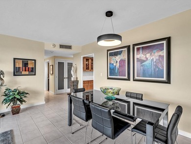 Super stylish kitchen with new quartz countertops, designer on Coral Ridge Country Club in Florida - for sale on GolfHomes.com, golf home, golf lot