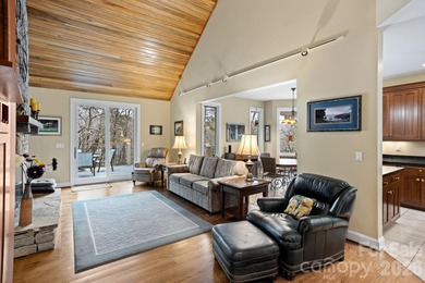 Exceptional luxury home situated on 2 private acres overlooking on Kenmure Country Club in North Carolina - for sale on GolfHomes.com, golf home, golf lot