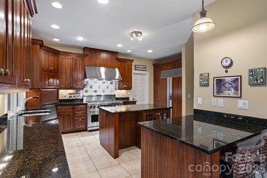 Exceptional luxury home situated on 2 private acres overlooking on Kenmure Country Club in North Carolina - for sale on GolfHomes.com, golf home, golf lot