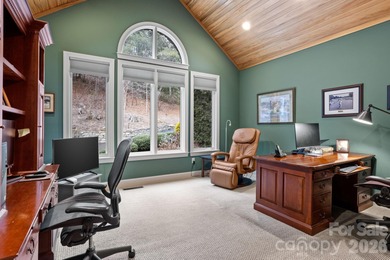 Exceptional luxury home situated on 2 private acres overlooking on Kenmure Country Club in North Carolina - for sale on GolfHomes.com, golf home, golf lot