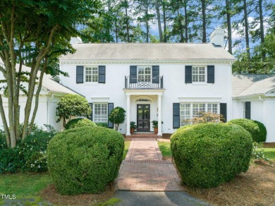 Nestled on one of Hope Valley's most beautiful streets, this on Hope Valley Country Club in North Carolina - for sale on GolfHomes.com, golf home, golf lot