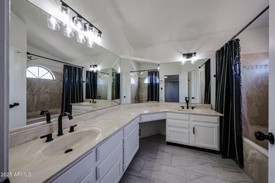 4 bedrooms, 2.5 bathrooms and 2.5 car garage with a large on Arrowhead Country Club in Arizona - for sale on GolfHomes.com, golf home, golf lot