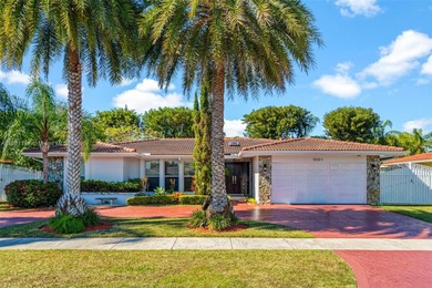 Welcome to this beautifully maintained single-family home in the on Calusa Country Club in Florida - for sale on GolfHomes.com, golf home, golf lot