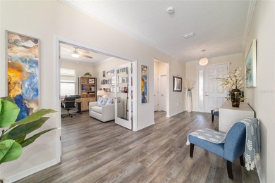 Move-in ready and like new, this 2023 Ginger model Smart Home on Candler Hills Golf and Country Club in Florida - for sale on GolfHomes.com, golf home, golf lot