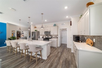 Move-in ready and like new, this 2023 Ginger model Smart Home on Candler Hills Golf and Country Club in Florida - for sale on GolfHomes.com, golf home, golf lot