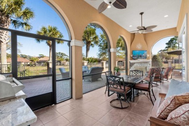 Luxury Mediterranean Home in Seville at Grande Dunes.  Very on Cane Patch Driving Range in South Carolina - for sale on GolfHomes.com, golf home, golf lot
