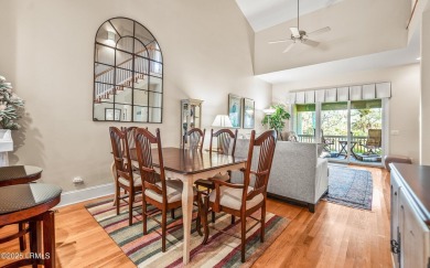 Unwind on your screened porch with front-row views of Davis on Ocean Creek Golf Course in South Carolina - for sale on GolfHomes.com, golf home, golf lot