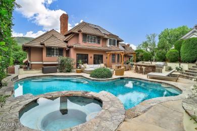 Nestled on a serene, tree-lined street in the prestigious on North Ranch Country Club in California - for sale on GolfHomes.com, golf home, golf lot