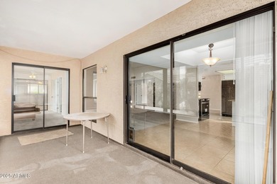 This beautifully refreshed 3-bedroom home in Leisure World, is on Coyote Run Golf Course in Arizona - for sale on GolfHomes.com, golf home, golf lot