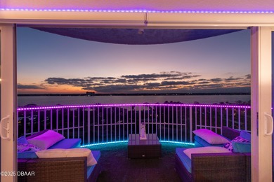 Wake up to sweeping Intracoastal water views from this 7th-floor on Oceans Golf Club in Florida - for sale on GolfHomes.com, golf home, golf lot