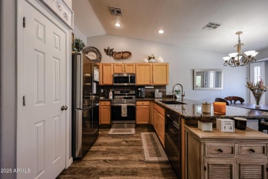 Welcome to this beautifully maintained 2-bedroom, 2-bathroom gem on Springfield Golf Resort in Arizona - for sale on GolfHomes.com, golf home, golf lot