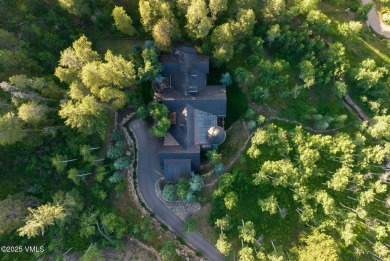 Pure elegance within the Ranch gate, boasting 3.01 acres backing on Club At Cordillera Mountain Course in Colorado - for sale on GolfHomes.com, golf home, golf lot