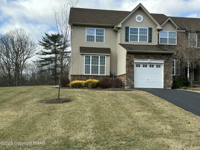 COME SEE your new Spacious and Luxurious end unit townhome on Country Club of the Poconos Golf Course in Pennsylvania - for sale on GolfHomes.com, golf home, golf lot