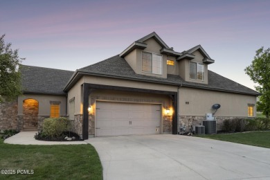 The beautiful rarely available 3 bedroom, 3.5 bath townhome is on Red Ledges Golf Club in Utah - for sale on GolfHomes.com, golf home, golf lot